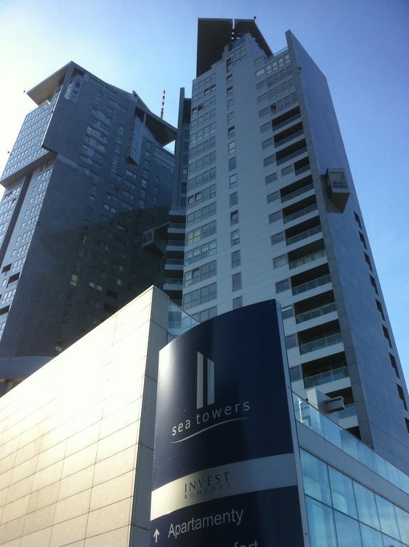 Apartament Sea Towers Gdynia Bagian luar foto