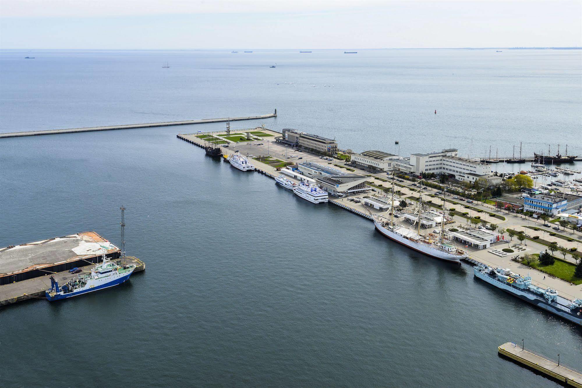 Apartament Sea Towers Gdynia Bagian luar foto